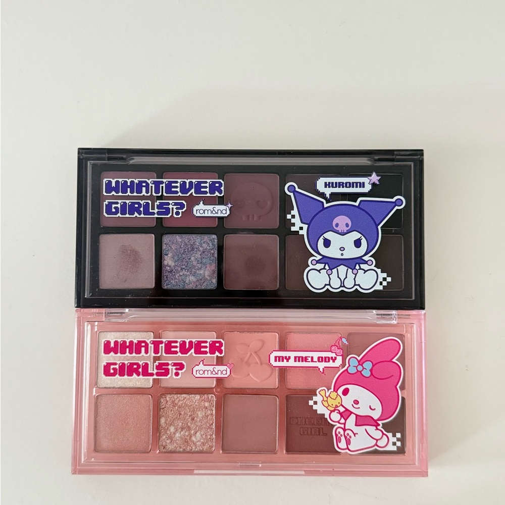 Rom&nd x Sanrio Eyeshadow Palette (Korea Exclusive!) MY MELODY ONLY!